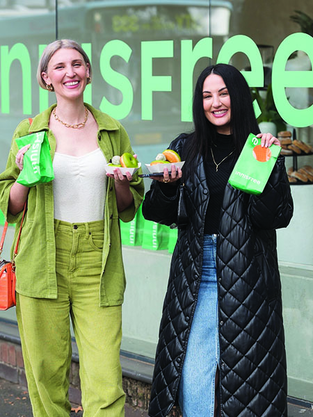 Customers at Innisfree Event