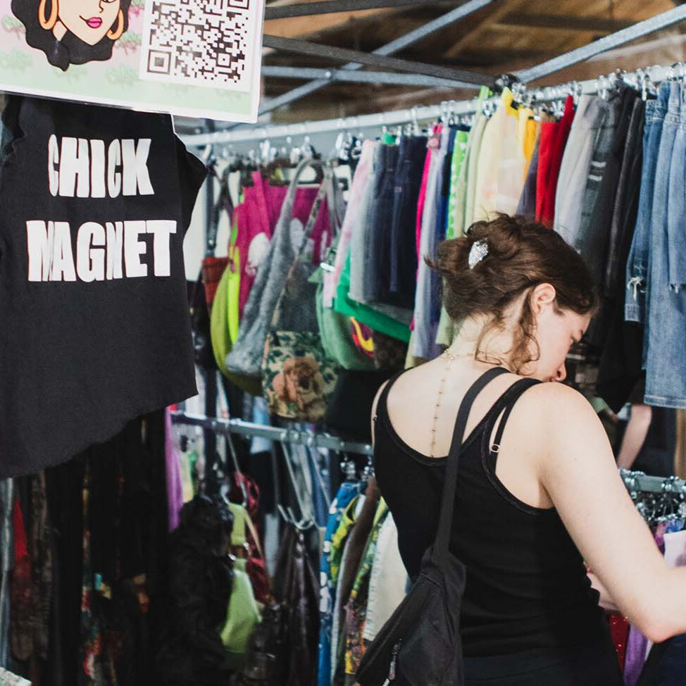 Collaborate with local events to promote your clothing brand