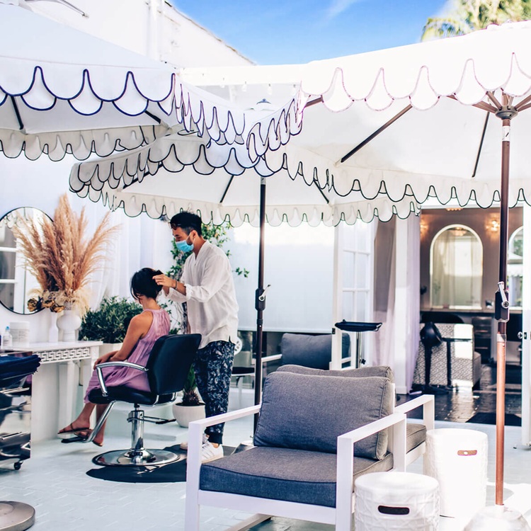 Open-Air Styling For Fashion Brand Event