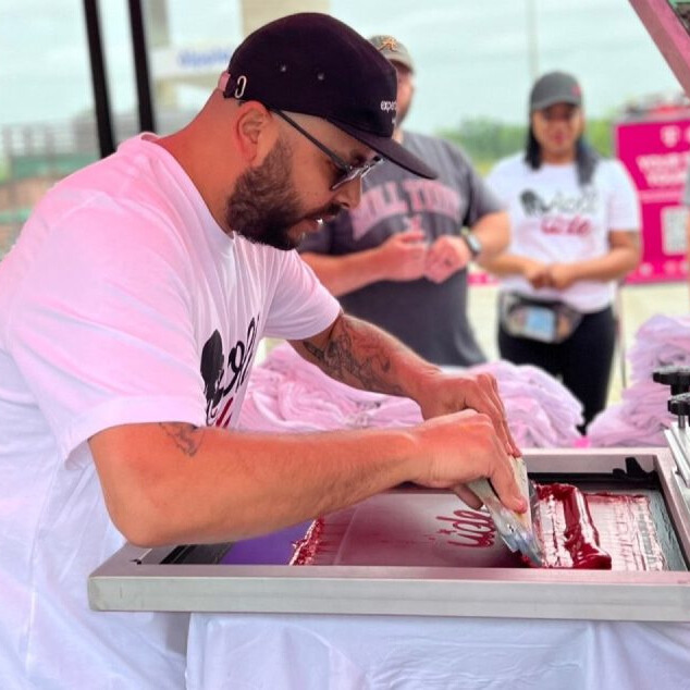 live event shirt printing