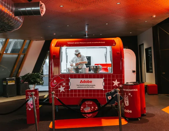 Adobe branded activation cart