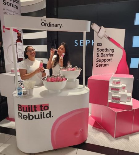 Curve Bar Style Coffee Cart